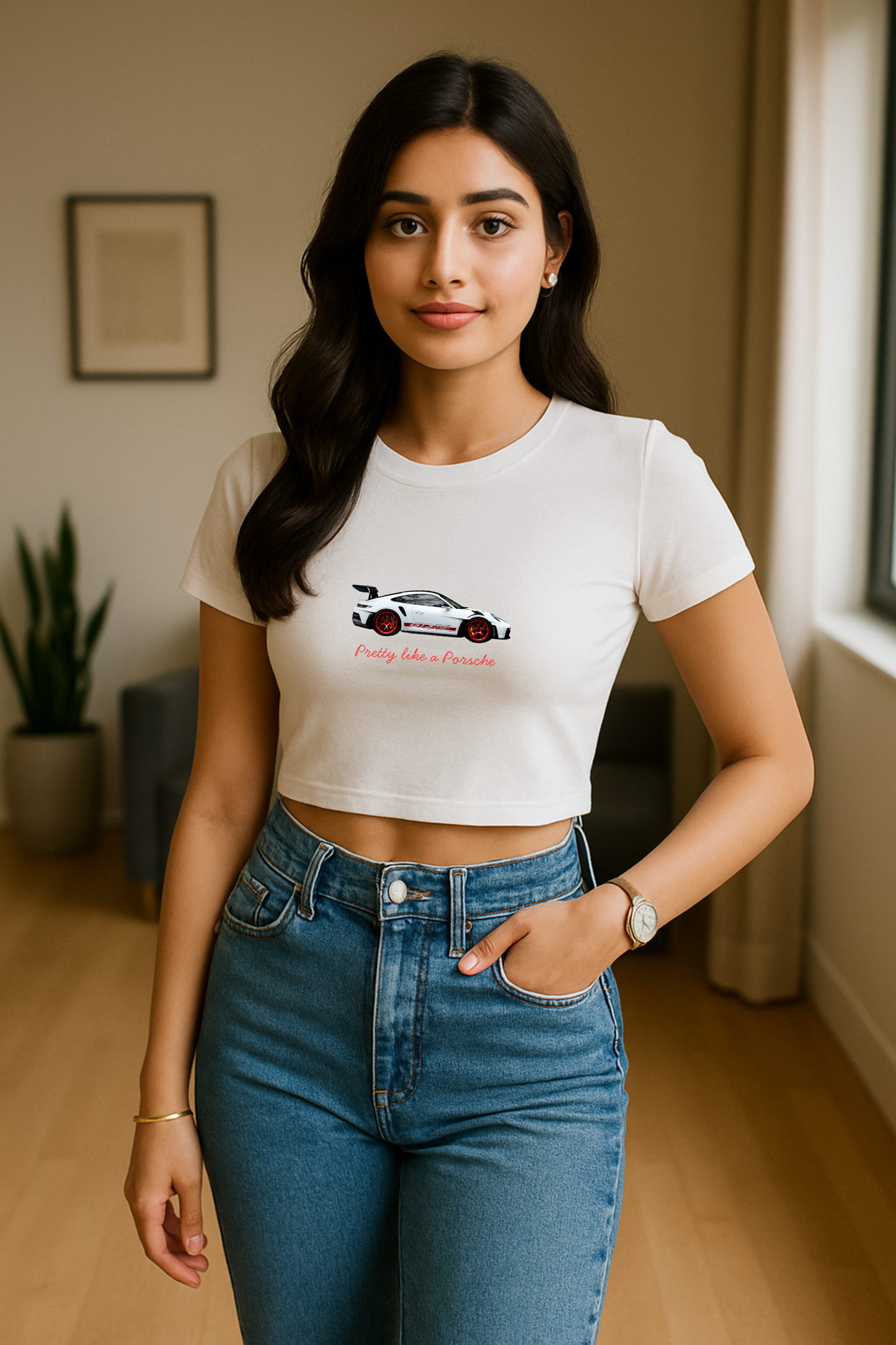 The 911 Crop Tee