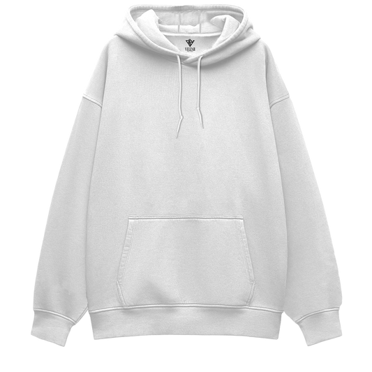 White Oversized Hoodie 